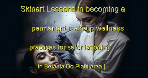 Skinart Lessons in becoming a permanent makeup wellness practices for safer tattooing in Betania Do Piaui area | PermanentmakeupTraining | PermanentmakeupClasses | SkinartTraining-Brazil